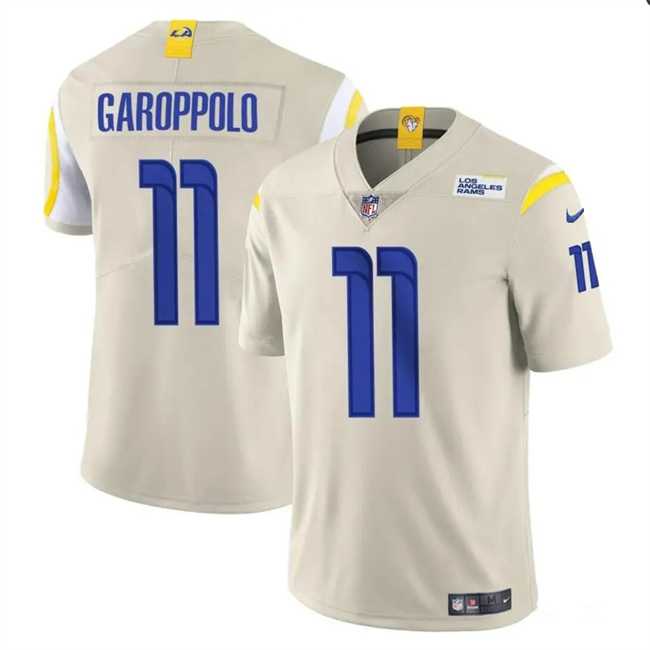 Men & Women & Youth Los Angeles Rams #11 Jimmy Garoppolo Bone Vapor Untouchable Football Stitched Jersey,We sell and wholesale Men & Women & Youth Los Angeles Rams #11 Jimmy Garoppolo Bone Vapor Untouchable Football Stitched Jersey on line form chian!